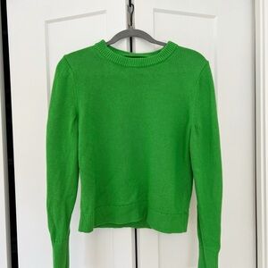 Banana Republic - Vibrant Green Crew Neck Sweater